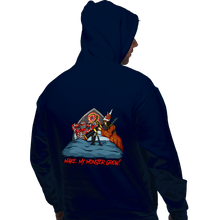 Load image into Gallery viewer, Secret_Shirts Pullover Hoodies, Unisex / Small / Navy Make My Monster