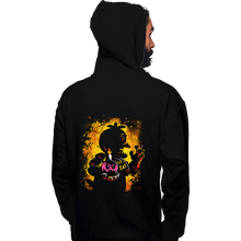 Load image into Gallery viewer, Daily_Deal_Shirts Pullover Hoodies, Unisex / Small / Black The Animatronic Chicken