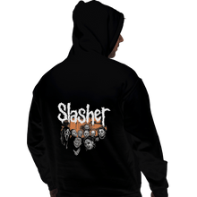 Load image into Gallery viewer, Shirts Zippered Hoodies, Unisex / Small / Black Slasher