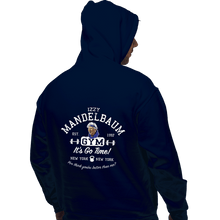 Load image into Gallery viewer, Secret_Shirts Pullover Hoodies, Unisex / Small / Navy Mandelbaum Gym