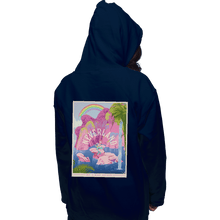 Load image into Gallery viewer, Shirts Pullover Hoodies, Unisex / Small / Navy Visit Neverland