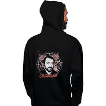 Load image into Gallery viewer, Shirts Pullover Hoodies, Unisex / Small / Black Supernatural Crowley