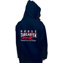 Load image into Gallery viewer, Daily_Deal_Shirts Pullover Hoodies, Unisex / Small / Navy House Targaryen