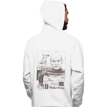 Load image into Gallery viewer, Shirts Zippered Hoodies, Unisex / Small / White Chateau Picard