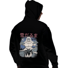 Load image into Gallery viewer, Shirts Pullover Hoodies, Unisex / Small / Black Kaiju Snowman