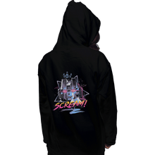 Load image into Gallery viewer, Shirts Pullover Hoodies, Unisex / Small / Black Scream!