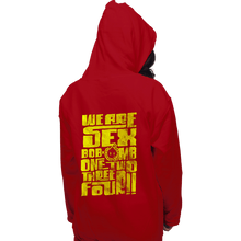 Load image into Gallery viewer, Daily_Deal_Shirts Pullover Hoodies, Unisex / Small / Red 1234 Omb