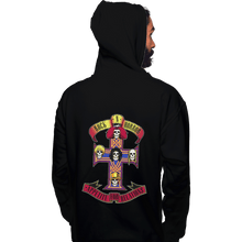 Load image into Gallery viewer, Shirts Zippered Hoodies, Unisex / Small / Black Rock N Horror