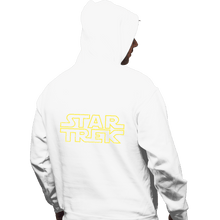 Load image into Gallery viewer, Shirts Zippered Hoodies, Unisex / Small / White Star Trek Logo