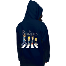 Load image into Gallery viewer, Daily_Deal_Shirts Pullover Hoodies, Unisex / Small / Navy Crappy Road