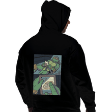 Load image into Gallery viewer, Shirts Zippered Hoodies, Unisex / Small / Black Longing For Pizza