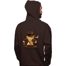 Load image into Gallery viewer, Shirts Pullover Hoodies, Unisex / Small / Dark Chocolate Indiana Link