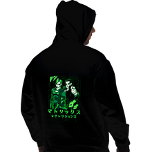 Load image into Gallery viewer, Daily_Deal_Shirts Pullover Hoodies, Unisex / Small / Black Matrix JoJo