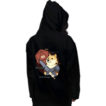 Load image into Gallery viewer, Daily_Deal_Shirts Pullover Hoodies, Unisex / Small / Black Doge Meme