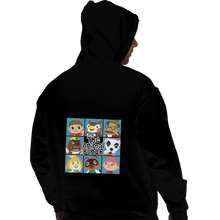 Load image into Gallery viewer, Shirts Zippered Hoodies, Unisex / Small / Black The Animal Bunch
