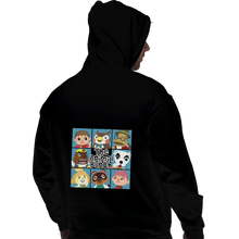 Load image into Gallery viewer, Shirts Zippered Hoodies, Unisex / Small / Black The Animal Bunch