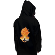 Load image into Gallery viewer, Shirts Pullover Hoodies, Unisex / Small / Black The Angry Super Saiyan