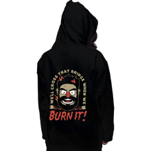 Load image into Gallery viewer, Secret_Shirts Pullover Hoodies, Unisex / Small / Black Burn-it Billy