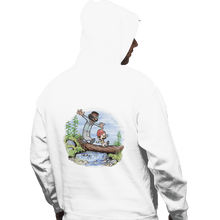 Load image into Gallery viewer, Daily_Deal_Shirts Pullover Hoodies, Unisex / Small / White Crossing The Blunt Bridge
