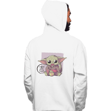 Load image into Gallery viewer, Secret_Shirts Pullover Hoodies, Unisex / Small / White Maneki Grogu