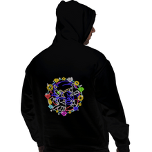 Load image into Gallery viewer, Shirts Pullover Hoodies, Unisex / Small / Black Neon Sonic