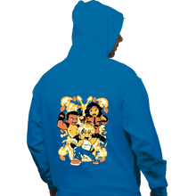 Load image into Gallery viewer, Shirts Pullover Hoodies, Unisex / Small / Sapphire Heroes Of Rage