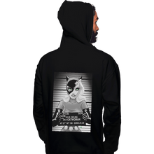 Load image into Gallery viewer, Shirts Pullover Hoodies, Unisex / Small / Black Not So Purr-fect Crime