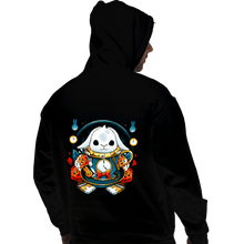Load image into Gallery viewer, Daily_Deal_Shirts Pullover Hoodies, Unisex / Small / Black White Rabbit Mug