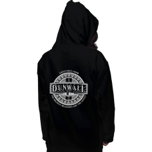 Load image into Gallery viewer, Shirts Pullover Hoodies, Unisex / Small / Black Greetings From Dunwall