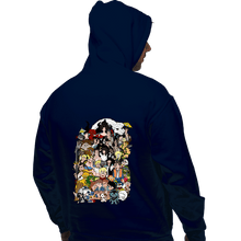 Load image into Gallery viewer, Daily_Deal_Shirts Pullover Hoodies, Unisex / Small / Navy Made Of Movies