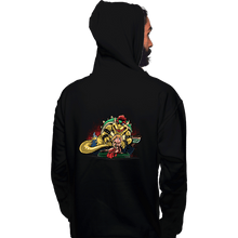 Load image into Gallery viewer, Daily_Deal_Shirts Pullover Hoodies, Unisex / Small / Black Bowser the Hutt