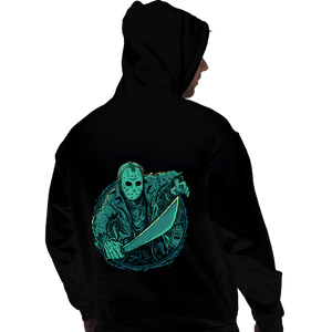 Daily_Deal_Shirts Pullover Hoodies, Unisex / Small / Black The Crystal Lake Slasher
