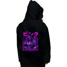 Load image into Gallery viewer, Shirts Pullover Hoodies, Unisex / Small / Black Pink Neon
