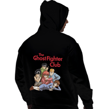Load image into Gallery viewer, Shirts Pullover Hoodies, Unisex / Small / Black The Ghost Fighter Club