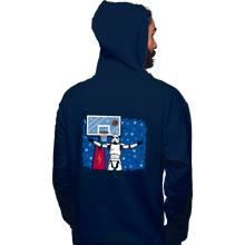 Load image into Gallery viewer, Secret_Shirts Pullover Hoodies, Unisex / Small / Navy No Look Shot