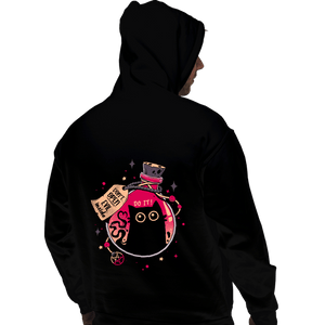 Daily_Deal_Shirts Pullover Hoodies, Unisex / Small / Black Bottled Menace