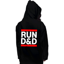 Load image into Gallery viewer, Shirts Pullover Hoodies, Unisex / Small / Black Run D&D