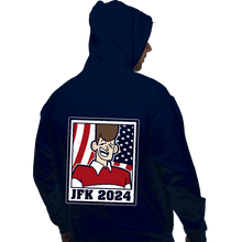 Load image into Gallery viewer, Shirts Pullover Hoodies, Unisex / Small / Navy Clone High President