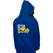 Load image into Gallery viewer, Secret_Shirts Pullover Hoodies, Unisex / Small / Royal Blue Mighty Or Speedy