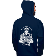 Load image into Gallery viewer, Daily_Deal_Shirts Pullover Hoodies, Unisex / Small / Navy Kintaro Is My Goldenboy