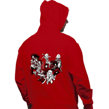 Load image into Gallery viewer, Daily_Deal_Shirts Pullover Hoodies, Unisex / Small / Red Symphonia

