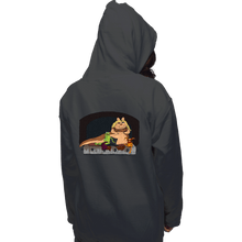 Load image into Gallery viewer, Daily_Deal_Shirts Pullover Hoodies, Unisex / Small / Charcoal Piggy The Hutt