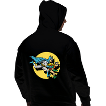 Load image into Gallery viewer, Daily_Deal_Shirts Pullover Hoodies, Unisex / Small / Black The Adventures Of The Night Knights