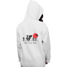 Load image into Gallery viewer, Shirts Pullover Hoodies, Unisex / Small / White Wild Wild Web