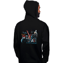 Load image into Gallery viewer, Shirts Pullover Hoodies, Unisex / Small / Black Visit The Death Star