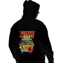 Load image into Gallery viewer, Daily_Deal_Shirts Pullover Hoodies, Unisex / Small / Black The Misery Machine
