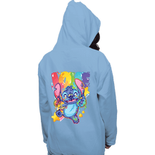 Load image into Gallery viewer, Secret_Shirts Pullover Hoodies, Unisex / Small / Royal Blue Alien Love