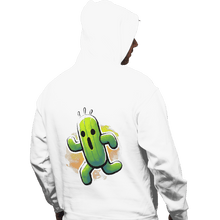 Load image into Gallery viewer, Shirts Pullover Hoodies, Unisex / Small / White 1000 Needles