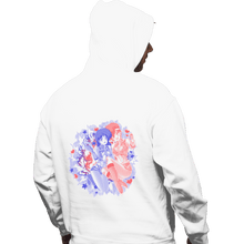 Load image into Gallery viewer, Shirts Pullover Hoodies, Unisex / Small / White Dirty Pair