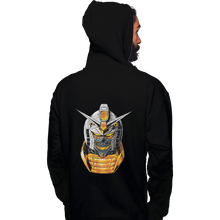 Load image into Gallery viewer, Shirts Pullover Hoodies, Unisex / Small / Black Skull Warrior
